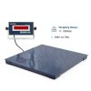 SOCOME Carbon Steel Floor Scale 10,000 lb Capacity with LED Display-1