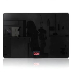 Helsevesen Pet Floor Scale 220lb Black PS-220XL with LCD Display-0