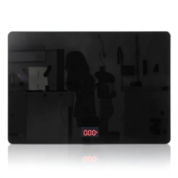 Helsevesen Pet Floor Scale 220lb Black PS-220XL with LCD Display-0