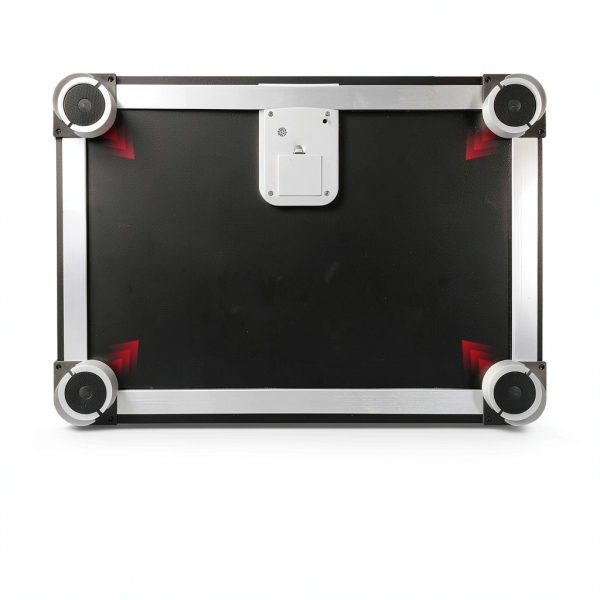 Helsevesen Pet Floor Scale 220lb Black PS-220XL with LCD Display-4