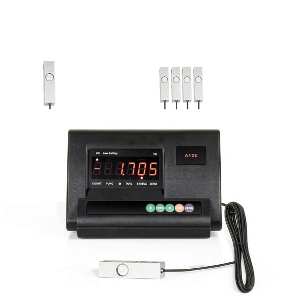 Aoliu 5000lb Industrial Floor Scale with Stainless Steel Load Cell-5