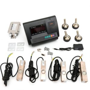 Aoliu 5000lb Industrial Floor Scale with Stainless Steel Load Cell-0