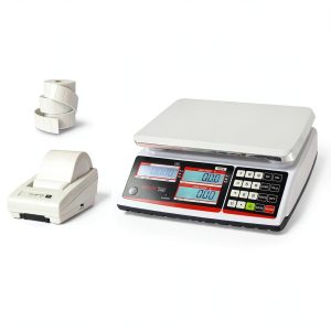 VisionTechShop Counter Scale Bench Type 30lb LCD Weighing Scale-0