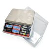VisionTechShop Counter Scale Bench Type 30lb LCD Weighing Scale-4