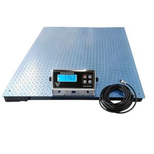 PEC Scales Industrial Floor Scale 5000kg with LED Display and Battery-0