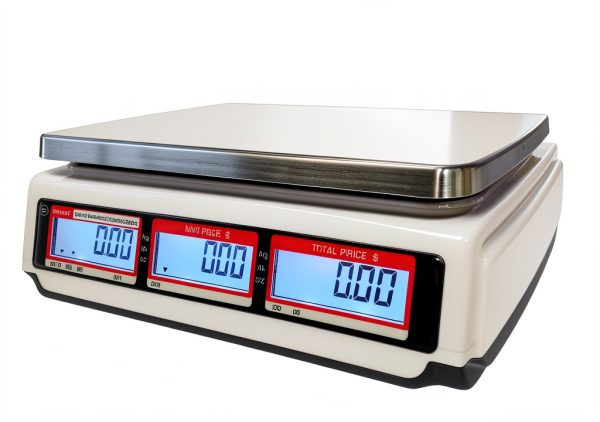 VisionTechShop Counter Scale Bench Type 30lb LCD Weighing Scale-5