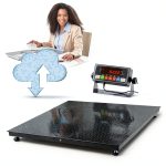 BizAutom Industrial Floor Scale 10,000lb Heavy-Duty Low Profile Design-0