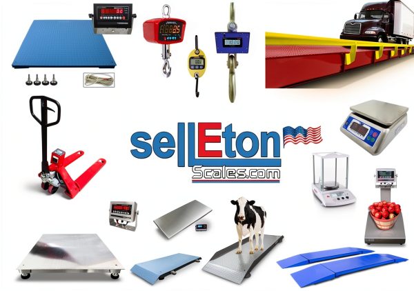 Selleton SL-919-HD Industrial Floor Scale 60" LED LCD Heavy‑Duty-5