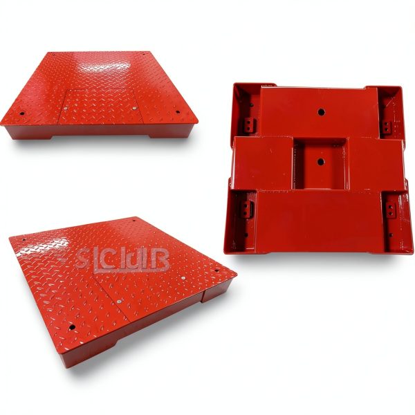 Selleton.com Heavy Duty Industrial Floor Scale SL-700 Red 10,000 lb-2