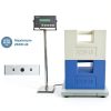 Floor Scale SOCOME SOSS240902018 2,500 lb Carbon Steel Industrial-2