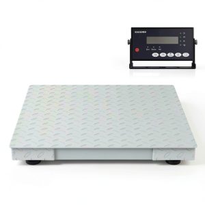 Floor Scale SOCOME SOSS240902018 2,500 lb Carbon Steel Industrial-0