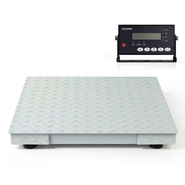 Floor Scale SOCOME SOSS240902018 2,500 lb Carbon Steel Industrial-0