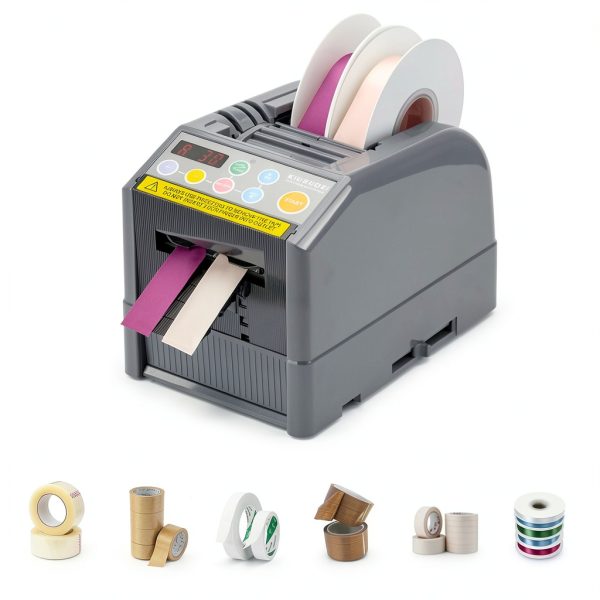 Automatic Ribbon Cutting Machine KIUSUOZI Tape Dispenser Dual 6-60mm-1