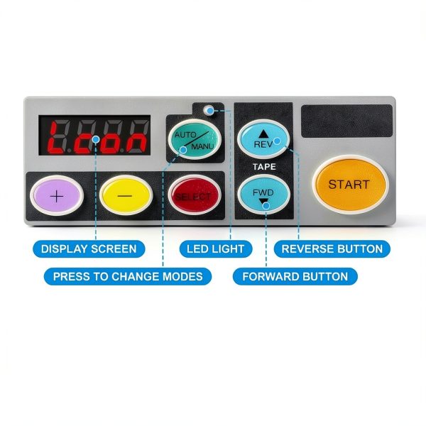 Ribbon Cutting Machine SUCIYF 999mm Automatic Tape Dispenser Dual Mode-2